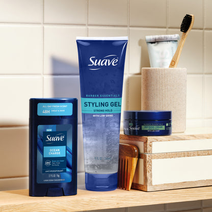 Gel para peinar Barber Essentials para hombres