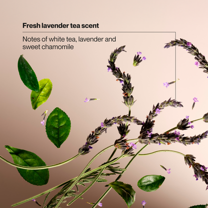 Jabón de manos Suave de té blanco y lavanda, fórmula hidratante con pH equilibrado para una piel suave y tersa, 12 ml