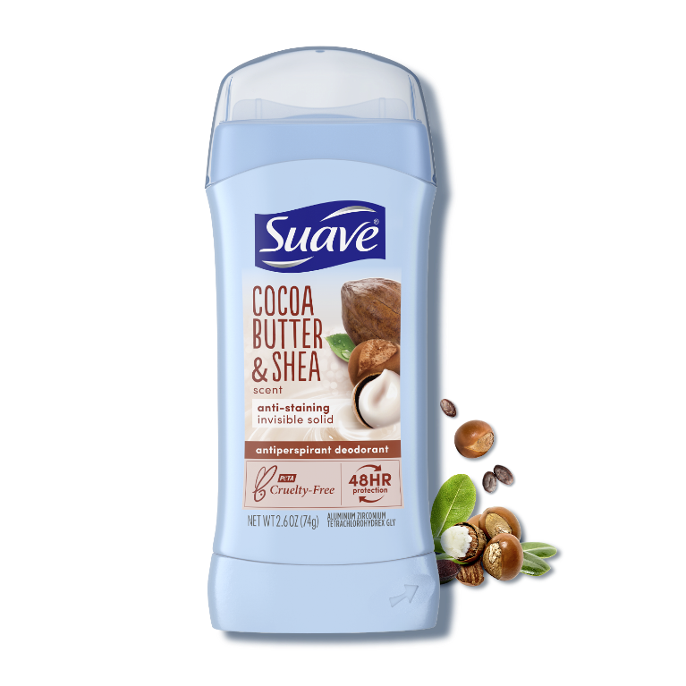 Cocoa Butter & Shea Invisible Solid Antiperspirant Deodorant