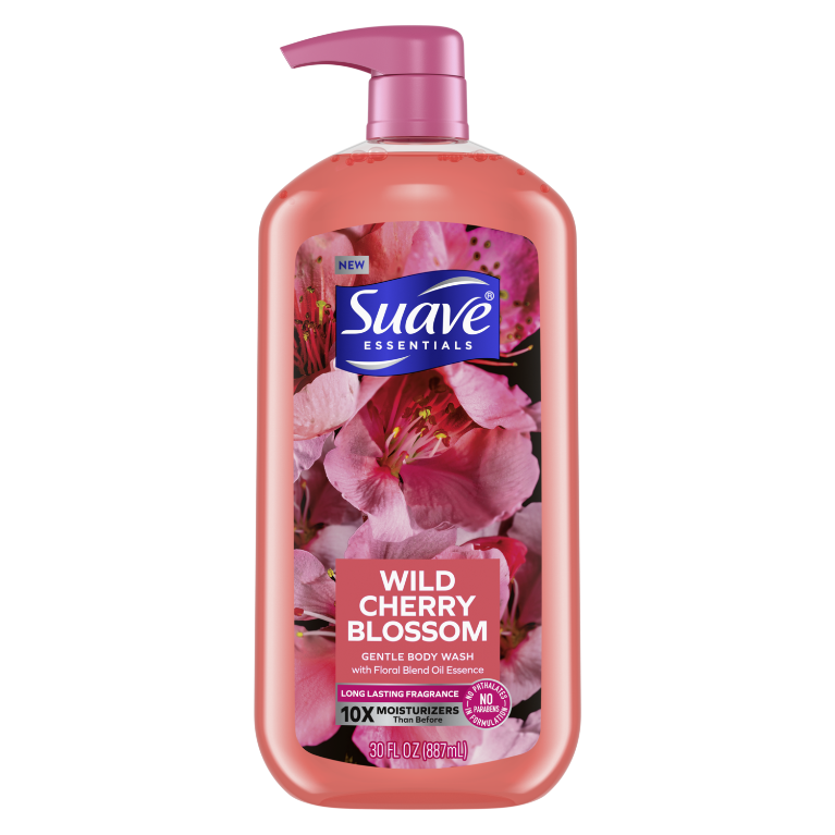 Wild Cherry Blossom Body Wash Suave® – Suave Brands