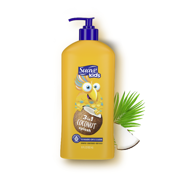 
                  
                    Coconut Splash 3-in-1 Shampoo, Conditioner, Body Wash
                  
                