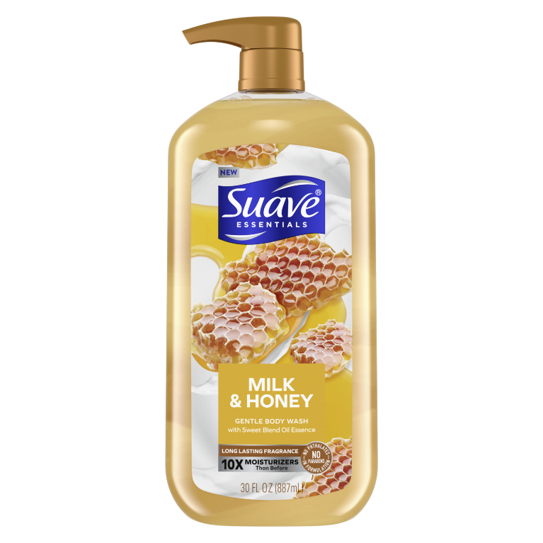 Milk & Honey Body Wash  Suave® – Suave Brands Co.