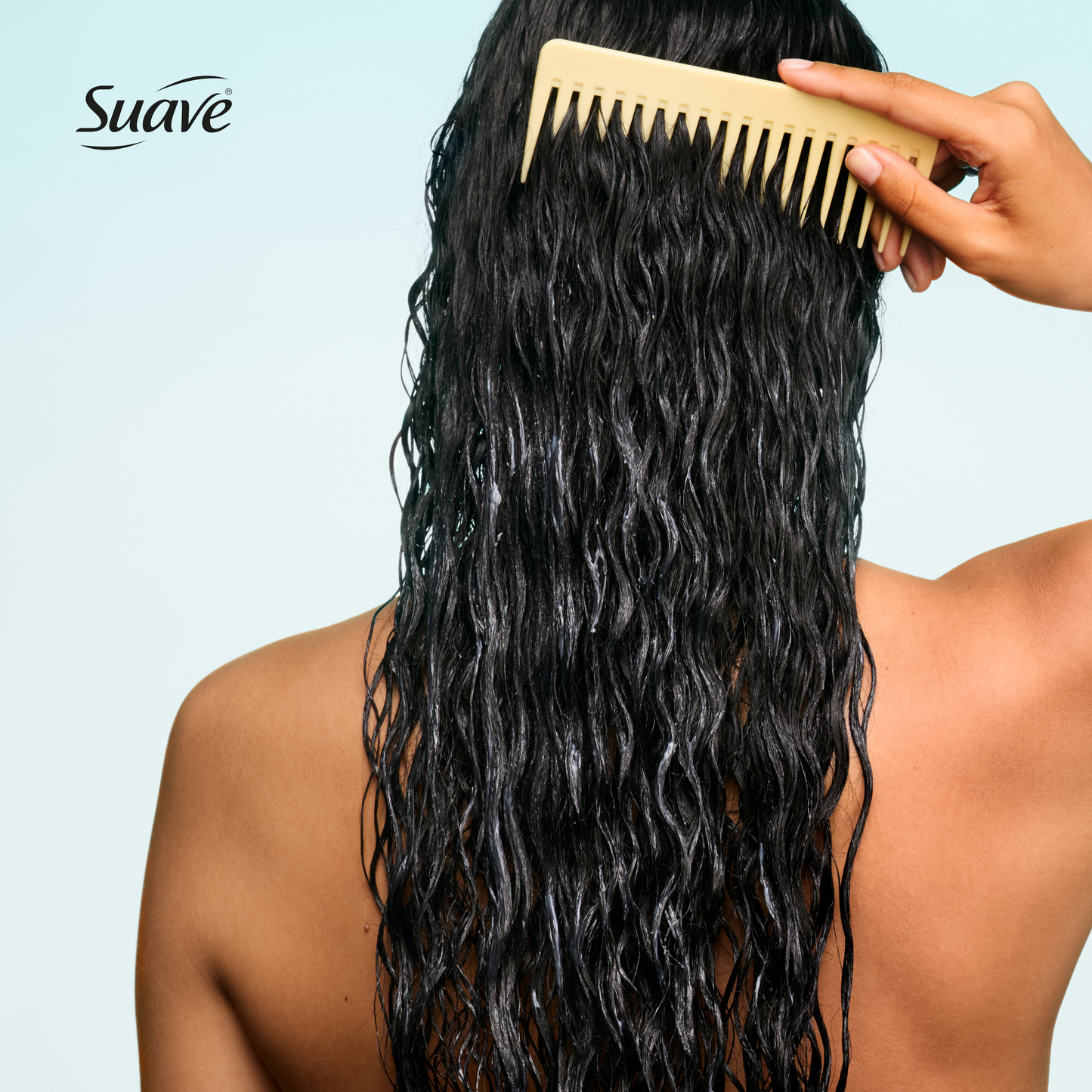 Suave Moisture Repair Sulfate-Free Conditioner with Hyaluronic Acid & Aloe Vera, Hydrates & Restores Dry, Damaged Hair