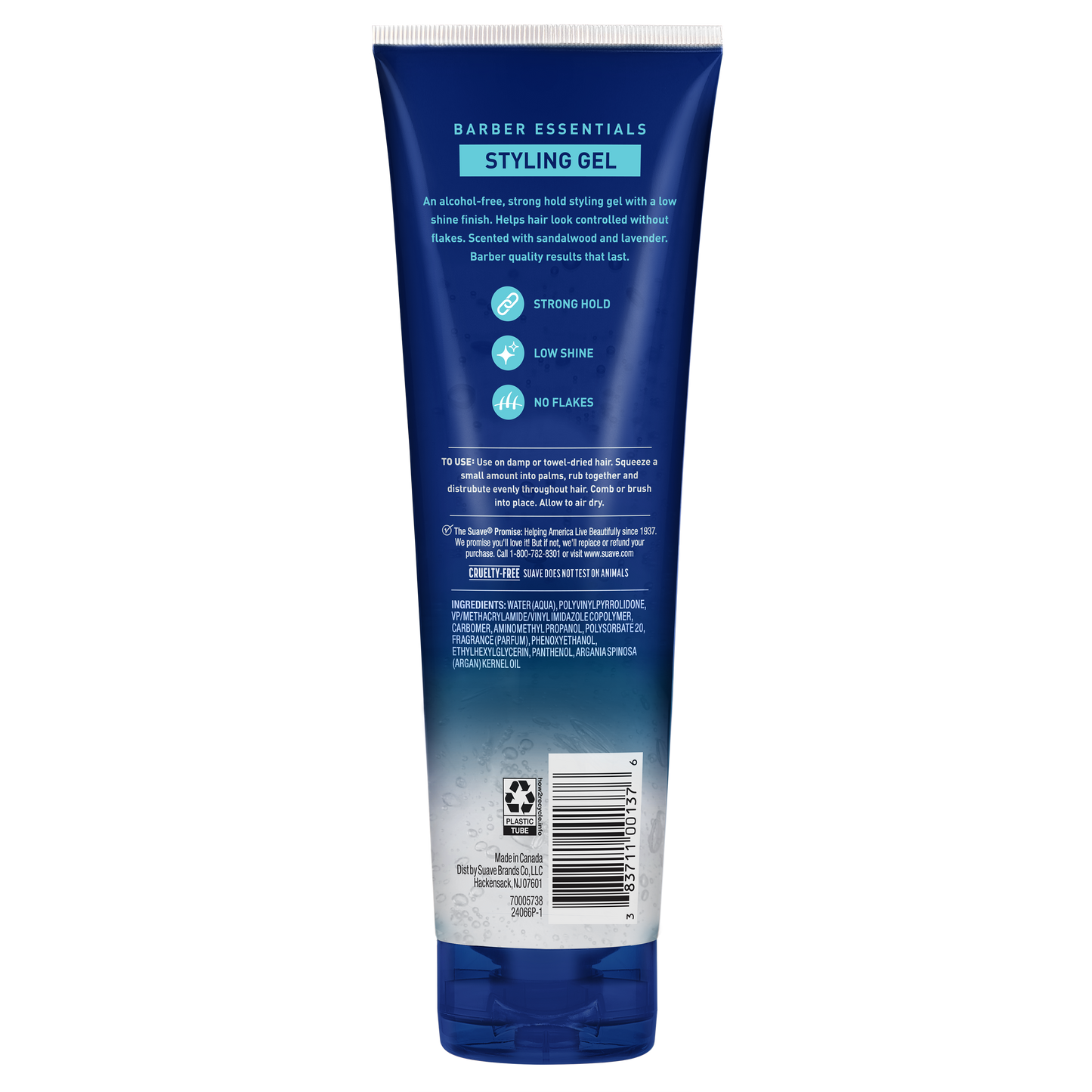 Gel para peinar Barber Essentials para hombres