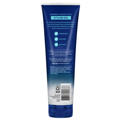 Gel para peinar Barber Essentials para hombres