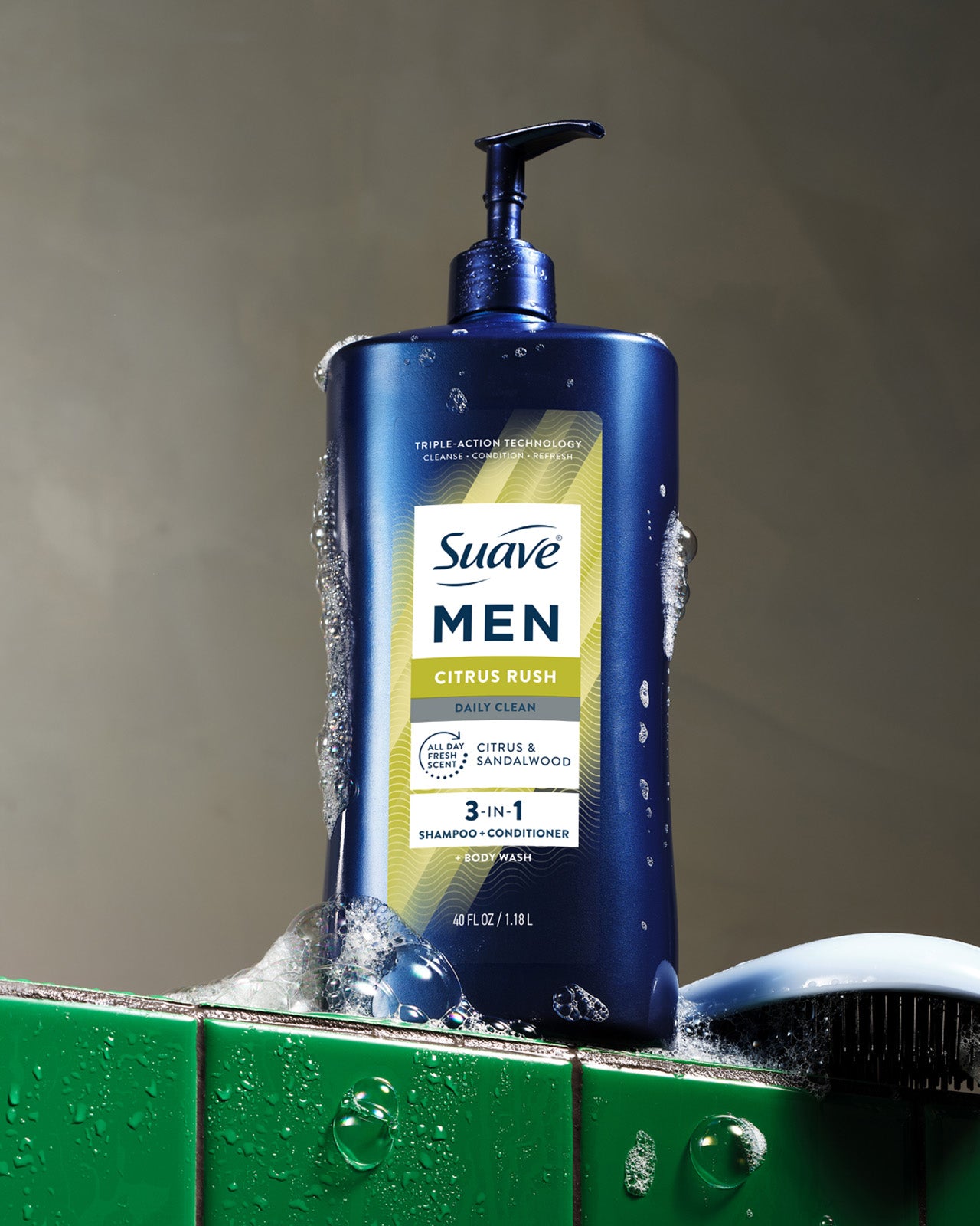 
                  
                    Men's Citrus Rush 3-in-1 Shampoo, Conditioner, &  Body Wash
                  
                