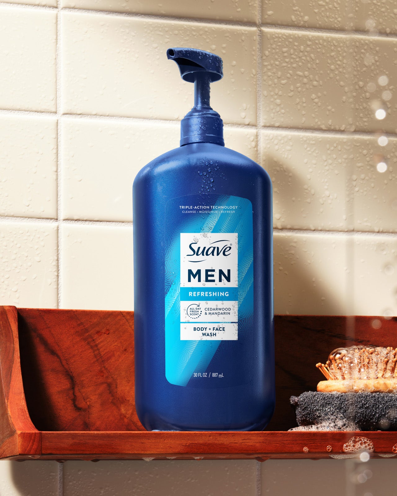 
                  
                    Refreshing Body + Face Wash
                  
                