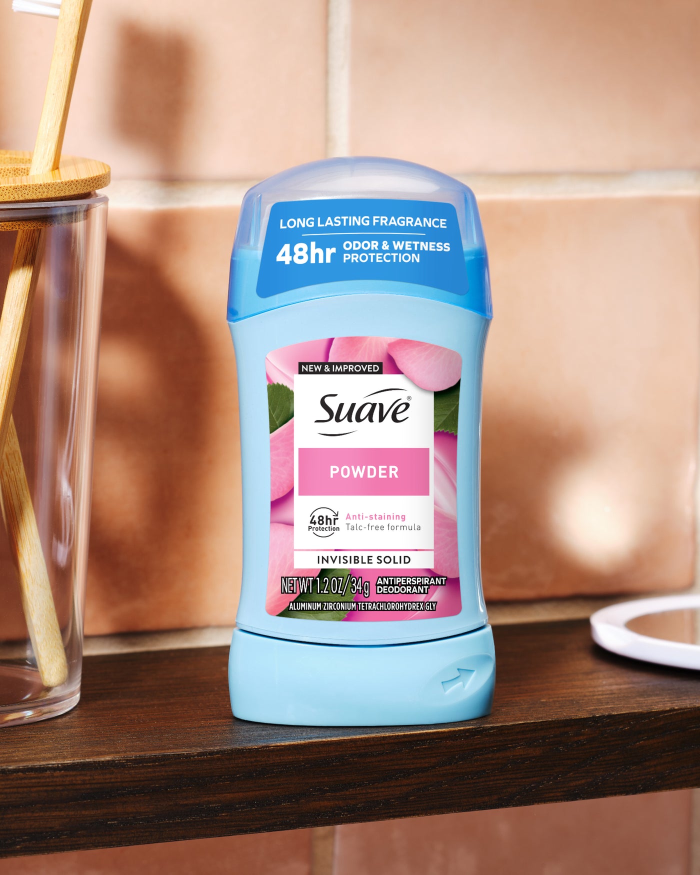 Powder Invisible Solid Antiperspirant Deodorant Stick