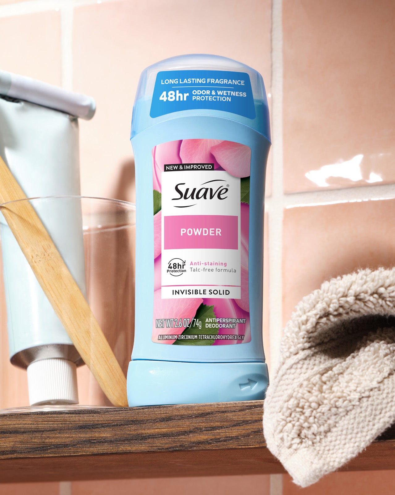 
                  
                    Powder Invisible Solid Antiperspirant Deodorant Stick
                  
                