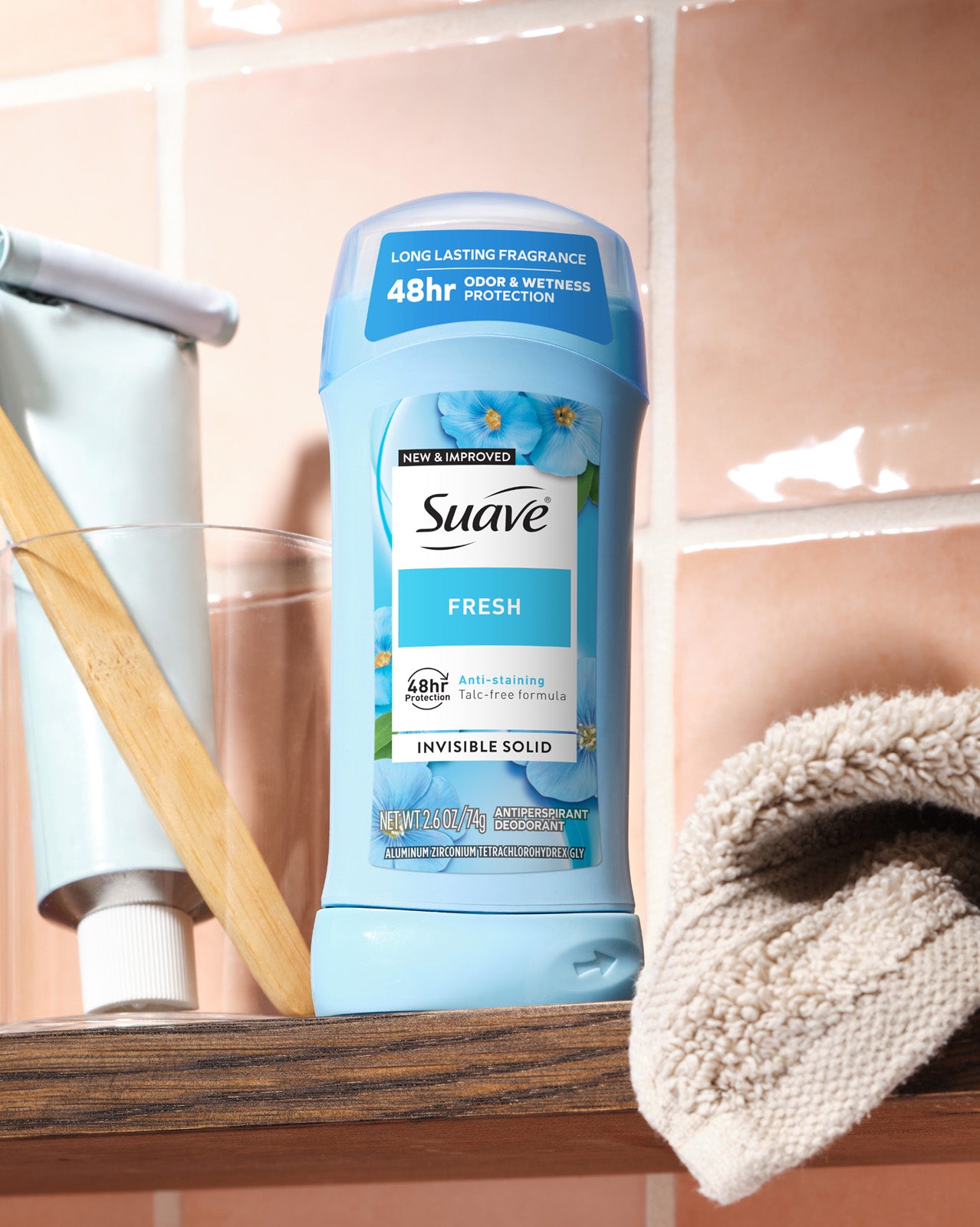 
                  
                    Fresh Invisible Solid Deodorant Stick
                  
                