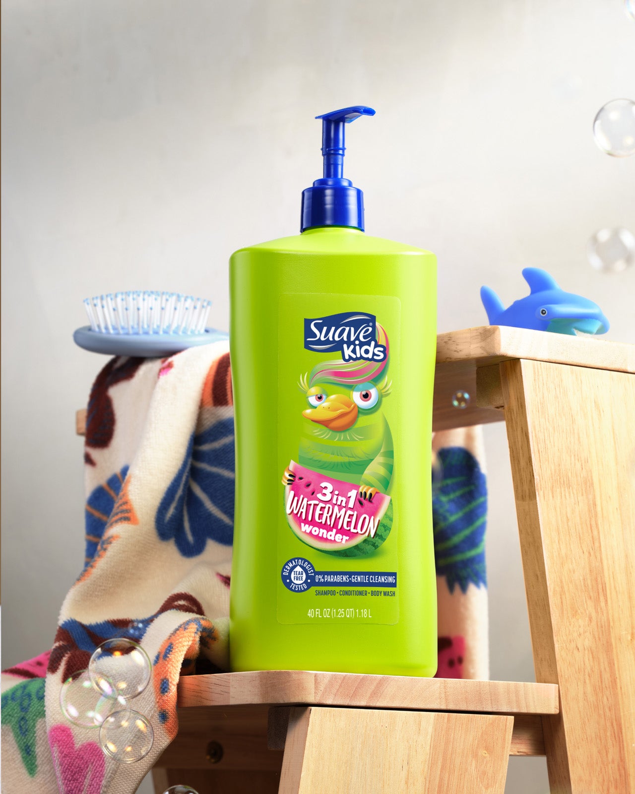 
                  
                    Watermelon Wonder 3-in-1 Shampoo, Conditioner, Body Wash
                  
                