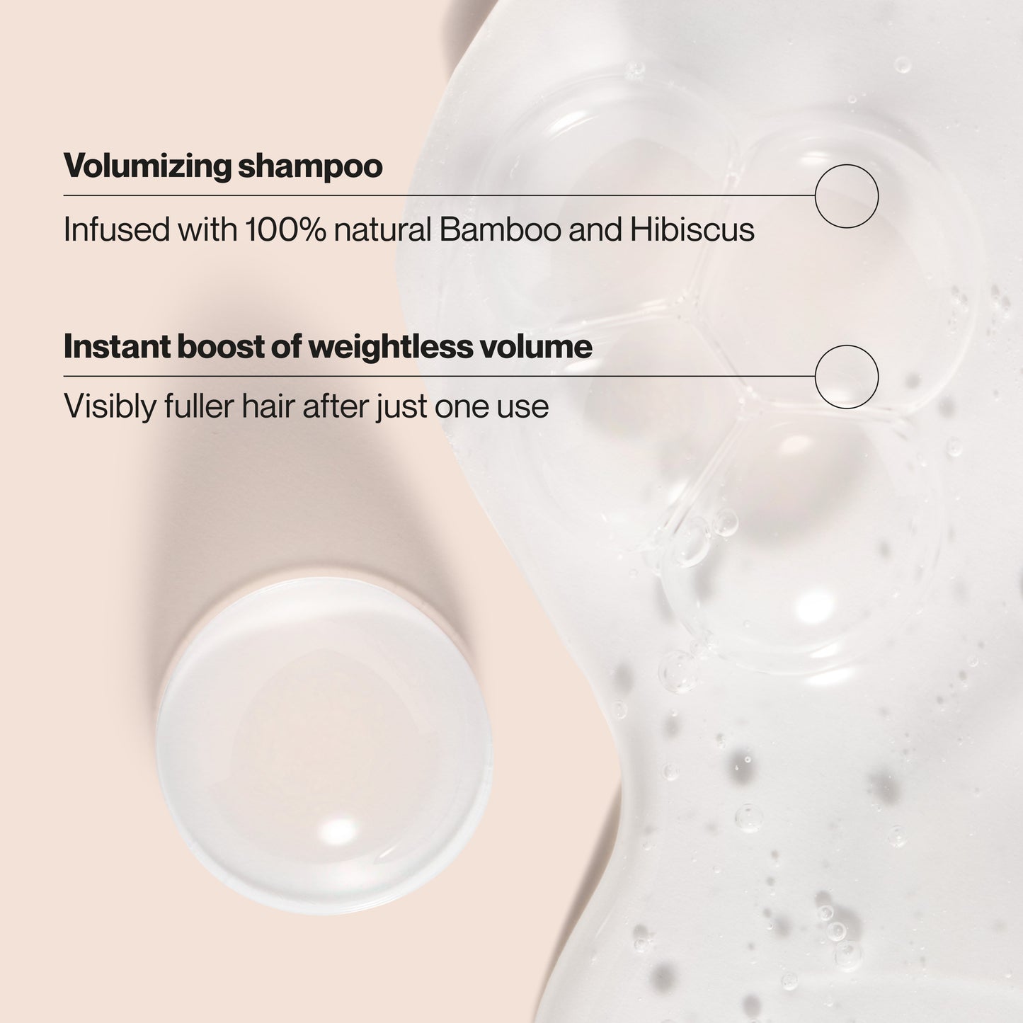 Bamboo & Hibiscus Volumizing Shampoo