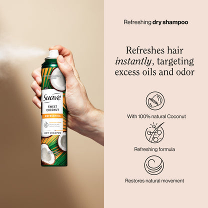 Sweet Coconut Refreshing Dry Shampoo
