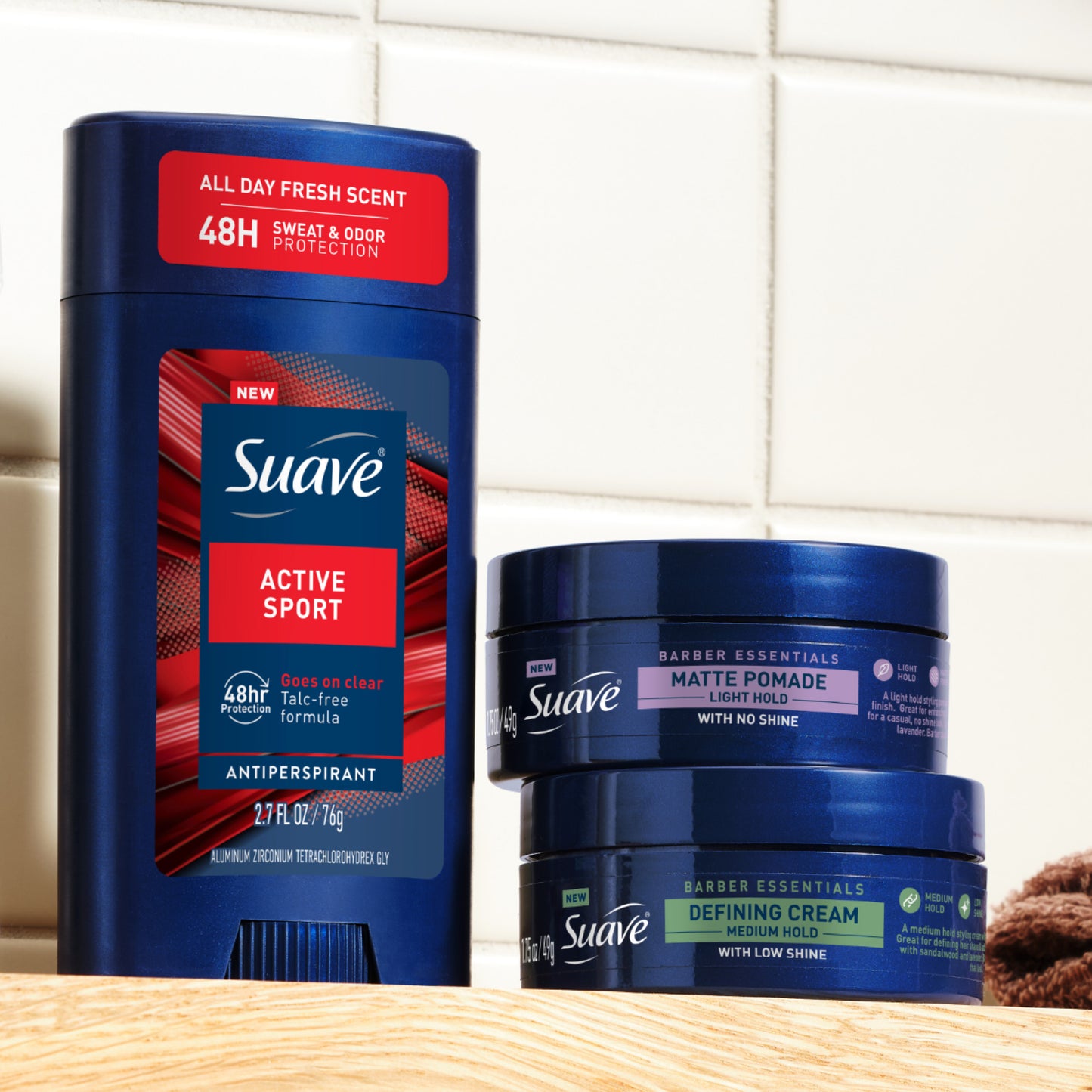 Pomada para peinar Barber Essentials para hombres
